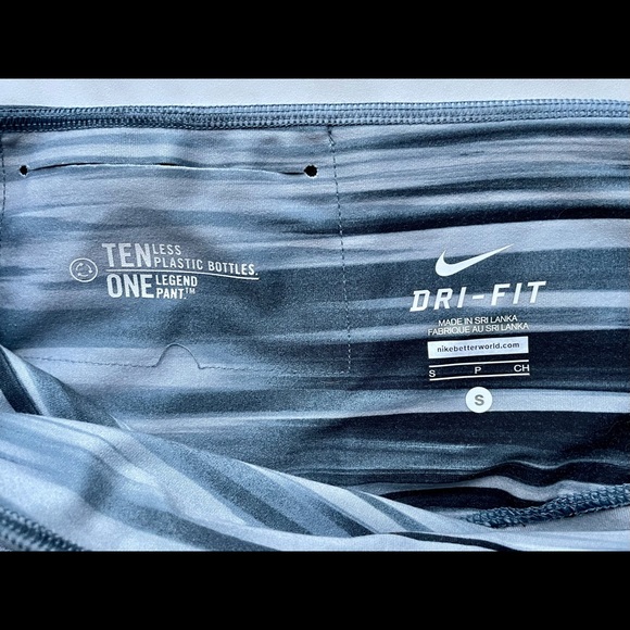 🏋️♀️🍑 Nike Legend 2.0 Grey Swift Tight Capris - Picture 3 of 5